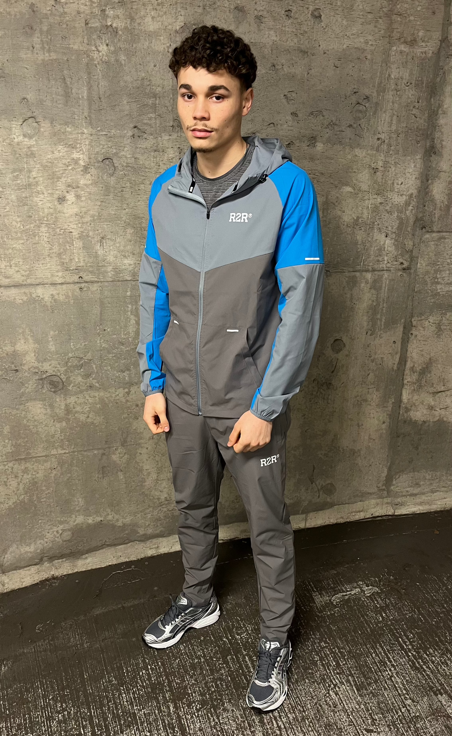SFA JACKET - AZURE/SMOKE GREY