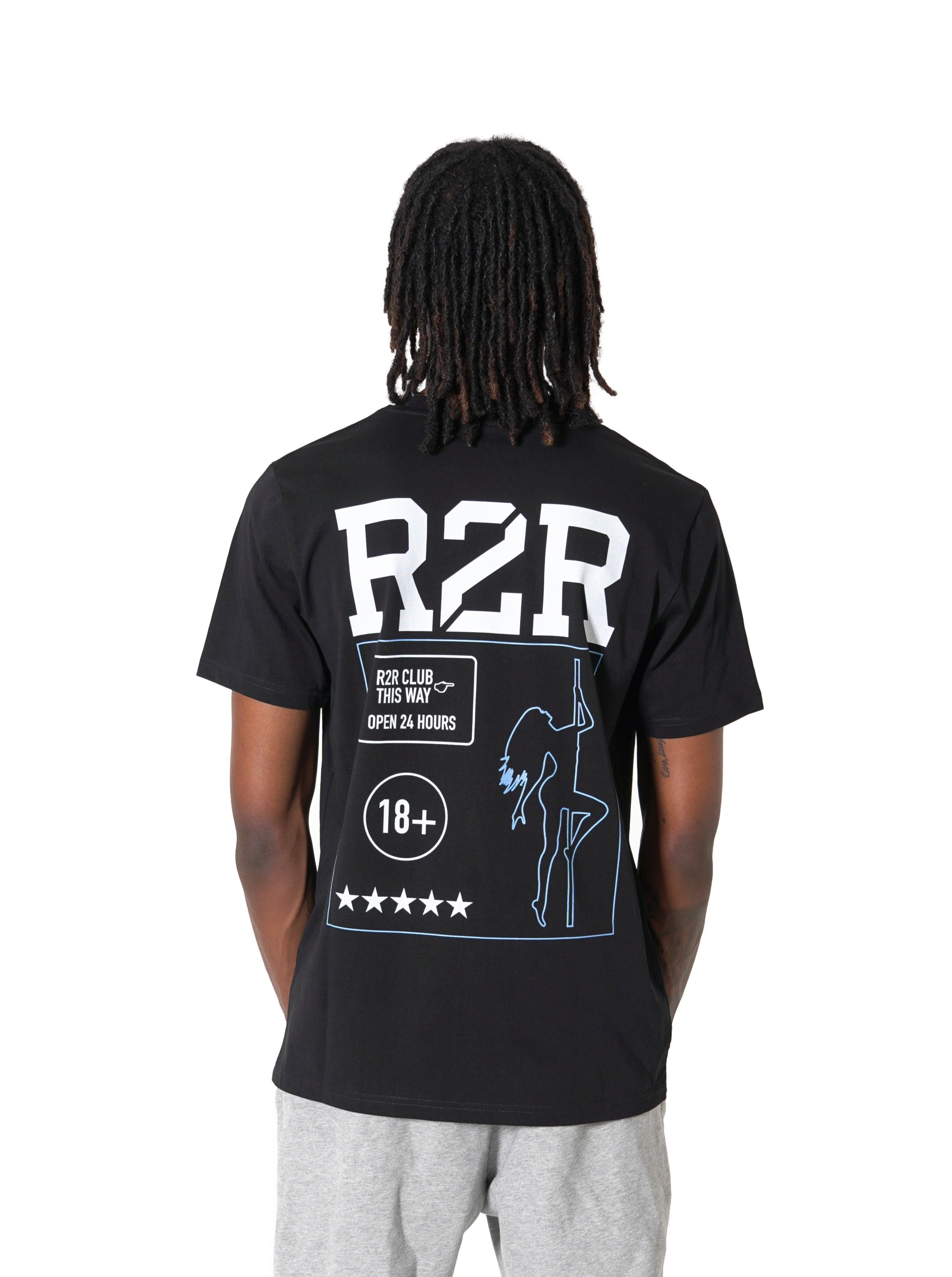 CLUB T-SHIRT - BLACK – R2R PROJECTS