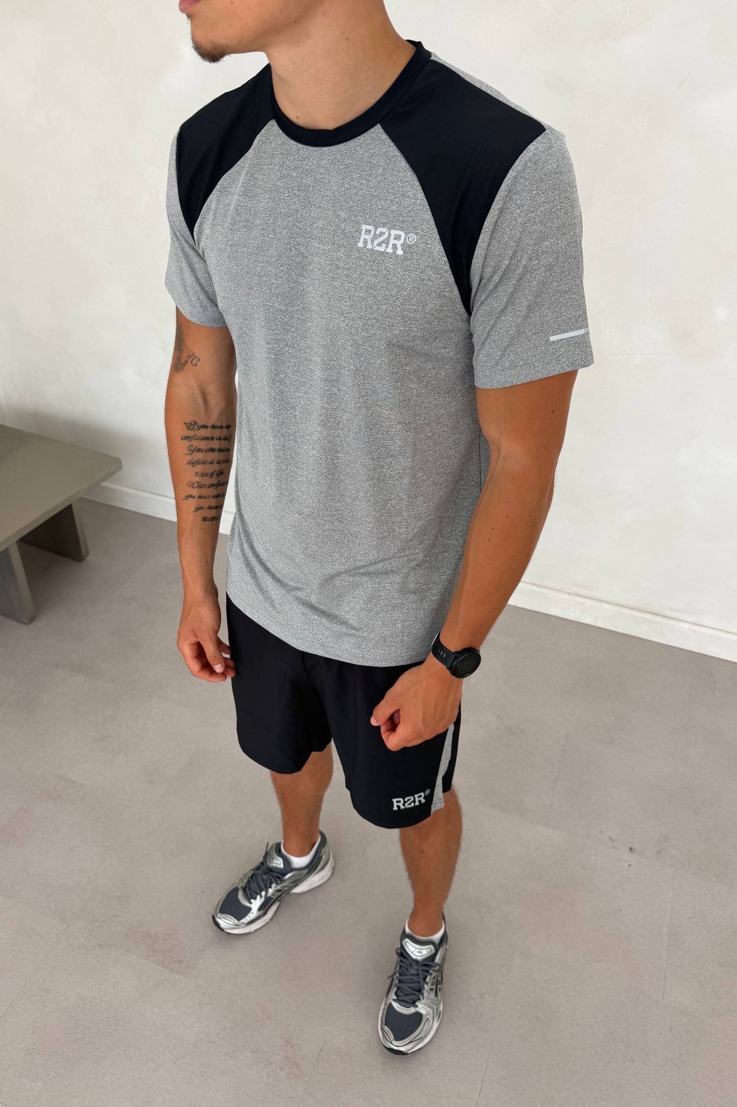 PRIMAL T-SHIRT - ONYX GREY/BLACK