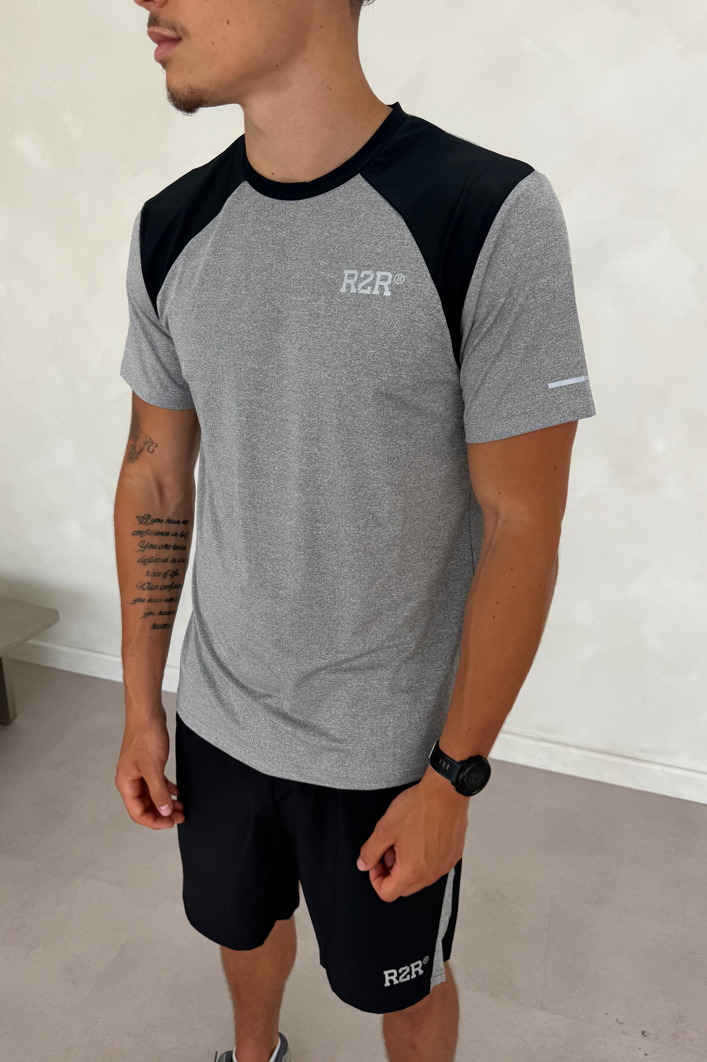 PRIMAL T-SHIRT - ONYX GREY/BLACK