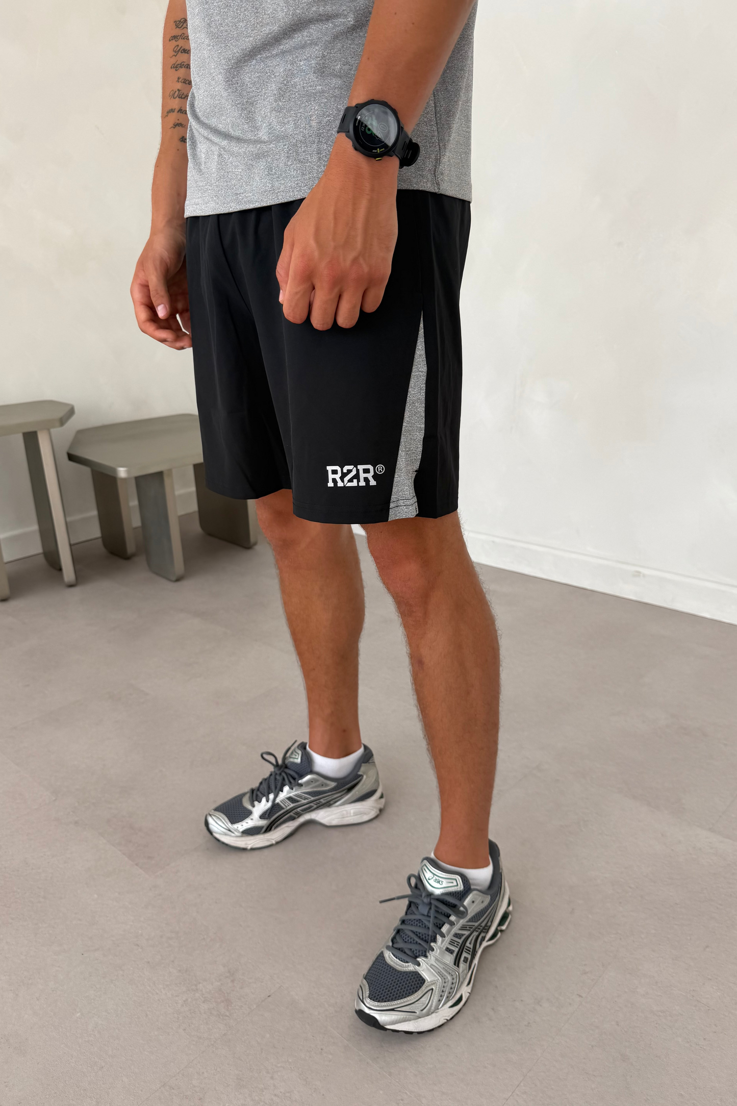 PRIMAL SHORTS - BLACK/ONYX GREY