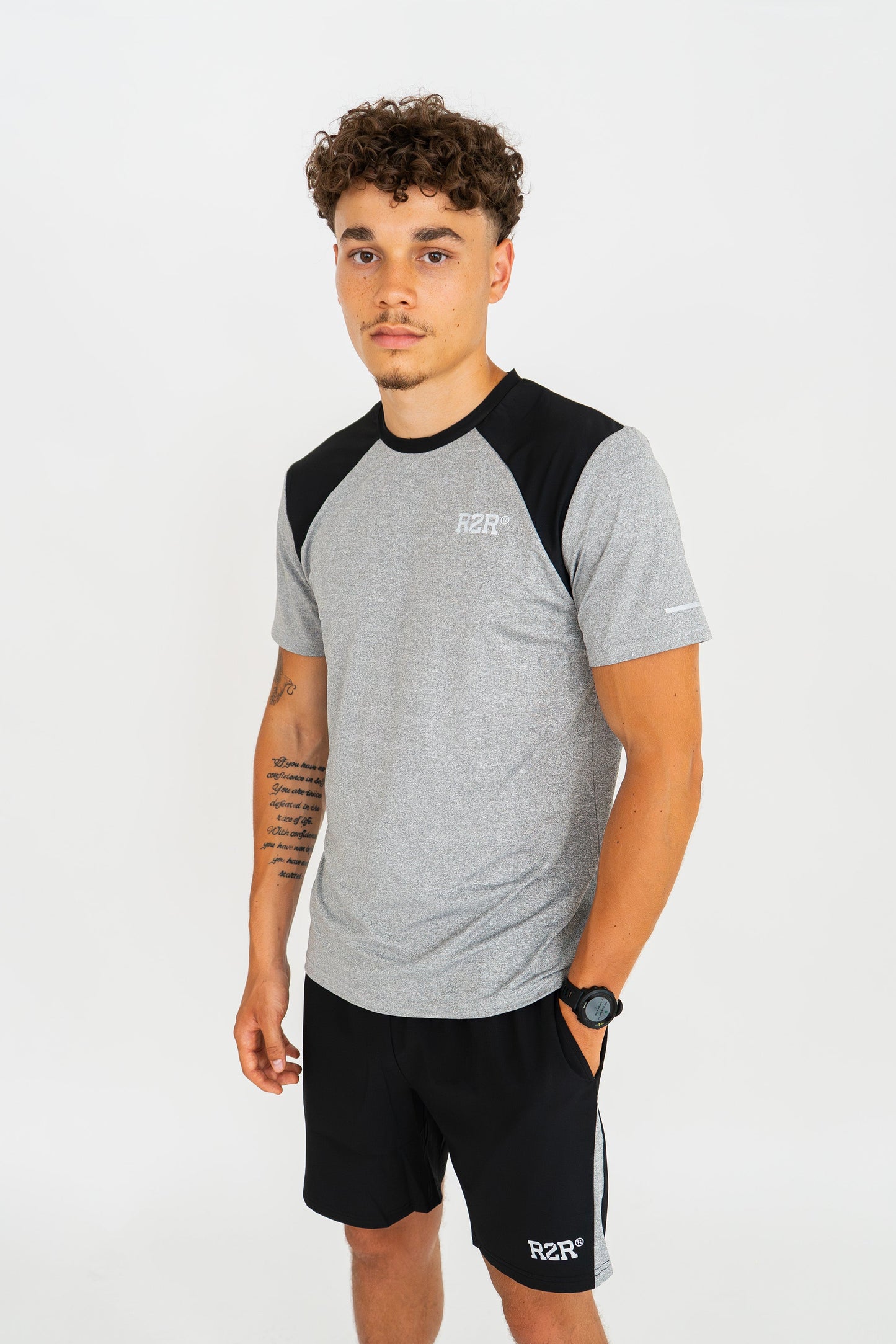 PRIMAL T-SHIRT - ONYX GREY/BLACK