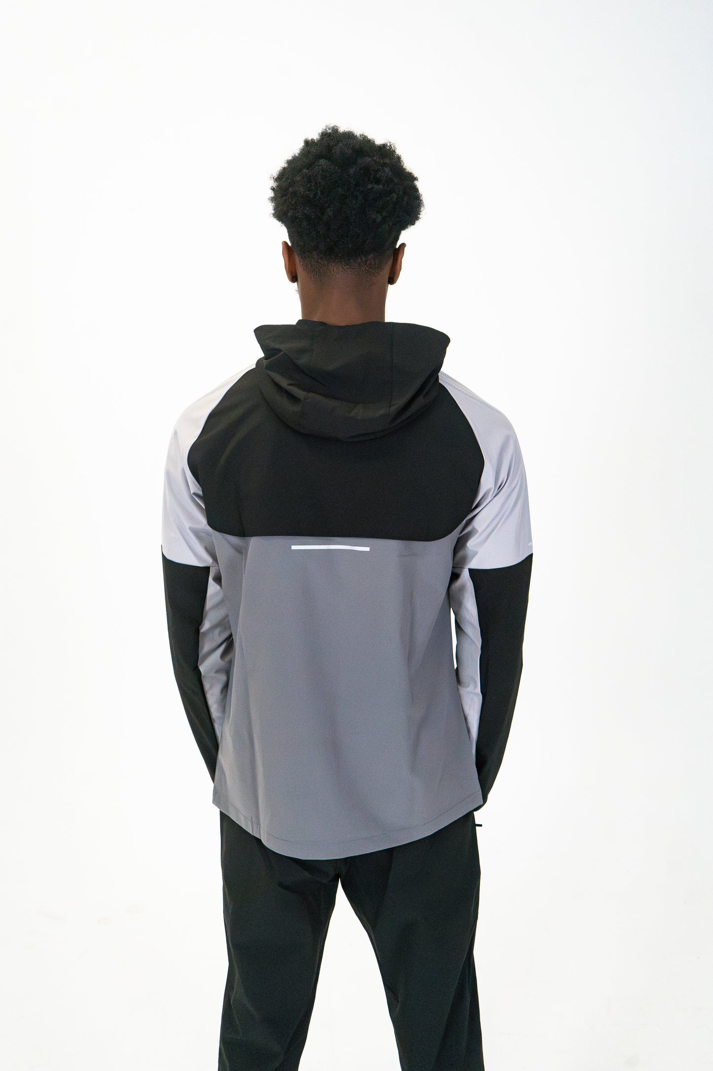 SFA JACKET - BLACK/PLATINUM GREY/MID GREY
